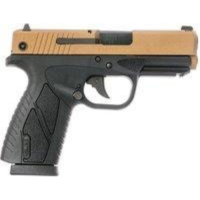 Bersa BP CC 9Mm FS 8 SH Burnt Bronze Slide/Blk Frame Zan Exl BP9BRZCC