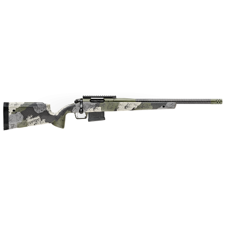 Springfield Armory BAW920308CFG 2020 WayPoint 308 Win,7.62x51mm NATO 5+1 20" CF Evergreen Camo Hybrid Profile w/M-LOK Stock Mil-Spec Green Cerakote