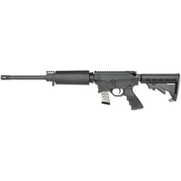 Rock River LARBT9G 9mm, 16" Barrel, Optic Ready, Overall Black, Glock Mag, 17rd