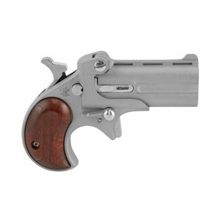 Bearman Classic .22LR Derringer Handguns, 2.4" Barrel, Silver - CL22LSR