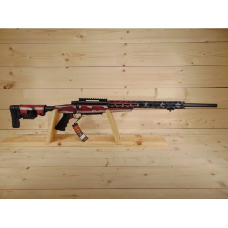 Howa M1500 Bolt Action AB American Flag Rifle RWB 6.5 Creedmoor