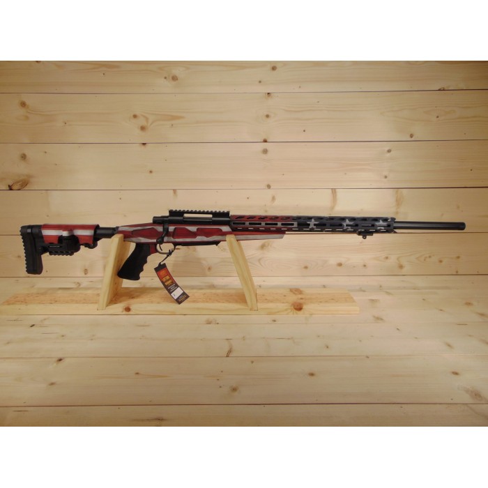 Howa M1500 Bolt Action AB American Flag Rifle RWB 6.5 Creedmoor