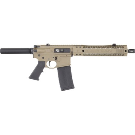 Black Rain Fallout 15 Pistol - 5.56mm 10.5" M-lok 30rd Fde