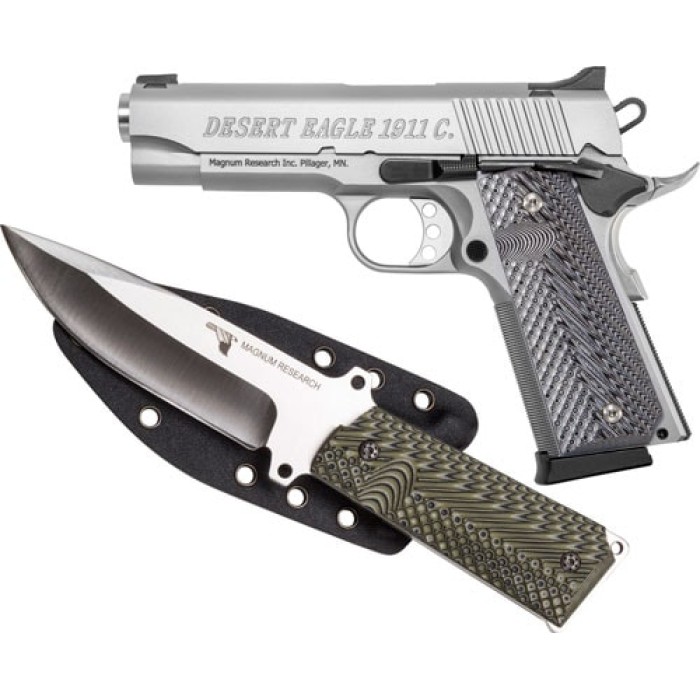 Magnum Research 1911 Commander .45 ACP, 4.33" Barrel, SS Frame/ Slide, 8rd