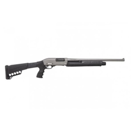 GForce Arms GF2P Tactical Gray, Pump Action, 12 Gauge, 20