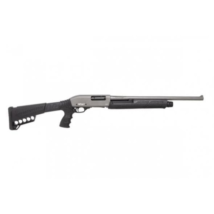 GForce Arms GF2P Tactical Gray, Pump Action, 12 Gauge, 20