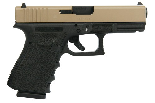 Glock 19 Gen3 Flat Dark Earth 9mm 4.02" Barrel 15-Rounds Cobblestone Stippling