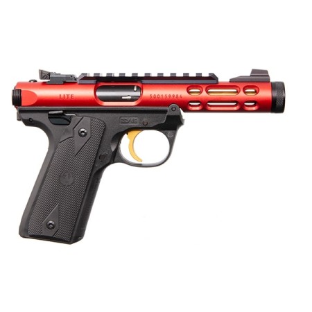 Ruger MKIV 2245 LT 22LR 4RED GLD