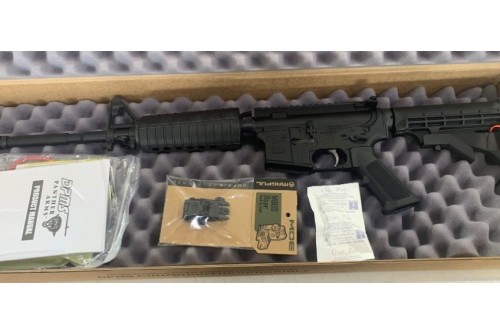 Dpms Dr-15 AR Rifle - Black 5.56Nato 16" Barrel Classic Rifle Furniture Mbus Rear Sight DP51655109559
