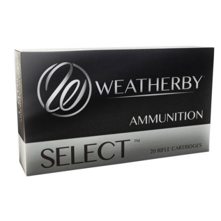 Weatherby Select 257 Weatherby Mag 100 grain Norma Spitzer Rifle Ammo, 20/Box - G257100SR