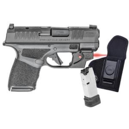 Springfield Hellcat OSP 9mm Micro-Compact Optics Ready Pistol with Viridian Laser, Holster, and Extra 15-Round Magazine