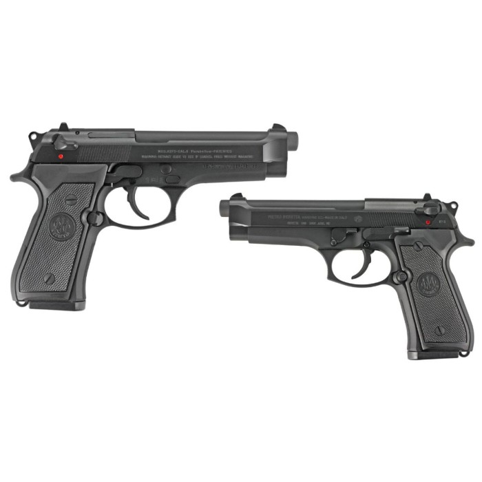 Beretta 92FS 9mm Police Special, (3) 10rd Mags