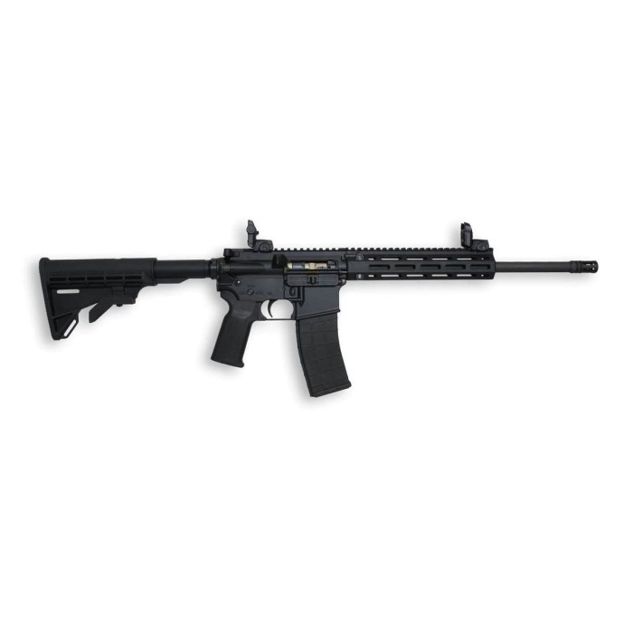 Tippmann Arms M4-22 PRO, .22 LR, 16" Fluted Barrel, Black, Gen2 Grip, 25rd