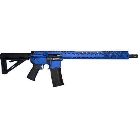 Black Rain Ordnance Fission Rifle 5.56 NATO 16 in. NRA Blue Battleworn BRO-SS2020-FR-NRAB