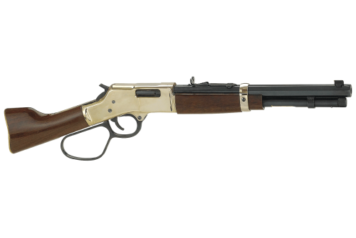 Henry H006ML Mare's Leg Pistol Lever 44 Rem Mag 12.90" 5 American Walnut Brass Receiver/Blued Barrel