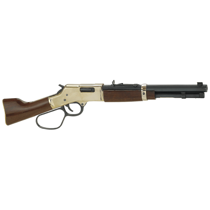 Henry H006ML Mare's Leg Pistol Lever 44 Rem Mag 12.90" 5 American Walnut Brass Receiver/Blued Barrel