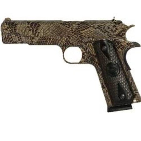 Iver Johnson Arms 1911 A1 Government .45 ACP Pistol, Copperhead Snakeskin Hydrographic - 1911A1 COPPERHEAD