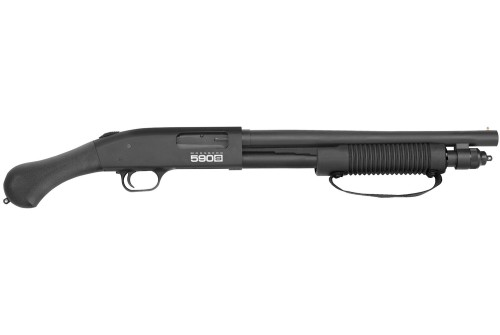 Mossberg 590S Shockwave 12 Gauge 14.375" Barrel 8rd Black Pump Shotgun