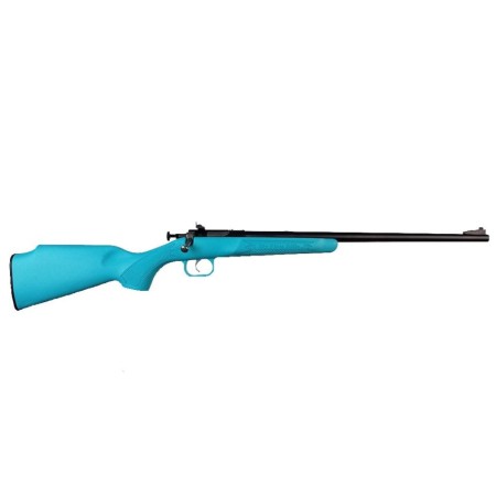 Crickett My First Rifle .22 Short/Long/LR Bolt Action Rifle, Blue - Unique Color with Reliable Bolt Action Performance - KSA302