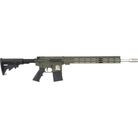 Glfa Ar15 .450 Bushmaster - 18" S/s Bbl Od Green