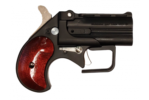 Bearman Big Bore Derringer .380 ACP Pistol 2.75" 2rd, Black with Rosewood Grip -   BBG380BR