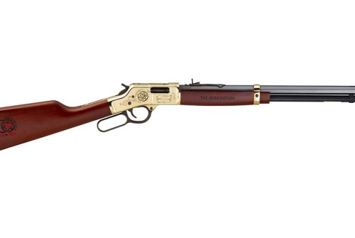 Henry Order of the Arrow Centennial Edition .44 Mag/.44 Spl Lever Action Rifle, Brown - H006OA