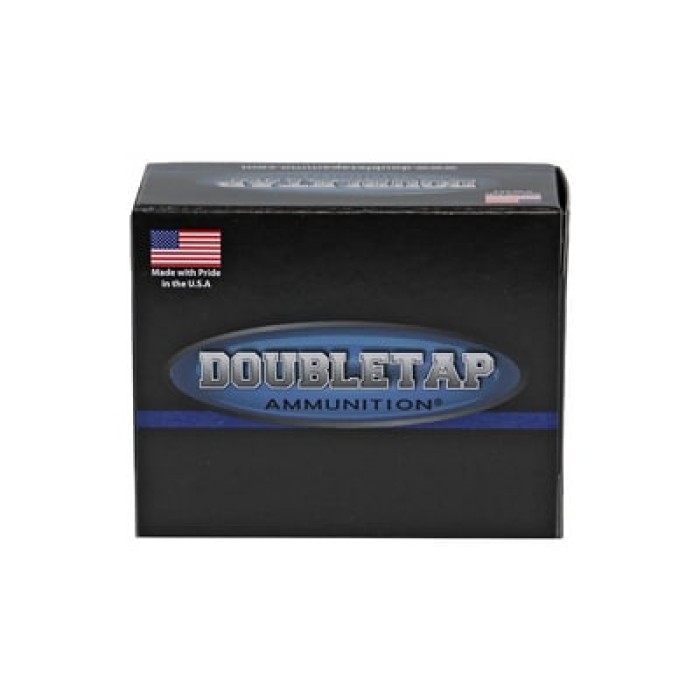 DoubleTap Ammunition, 9MM+P, 147Gr, Full Metal Jacket, 20 Round Box