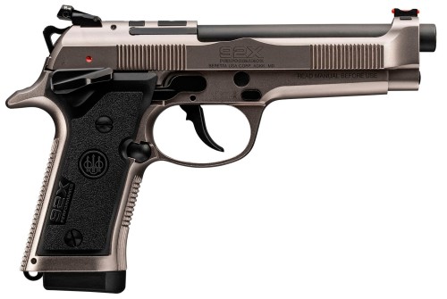 Beretta 92X Performance Defensive Gray Nistan 9mm 4.9" Barrel 10-Rounds