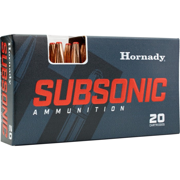 Hornady 80809 Subsonic 30-30 Win 175 gr Sub-X 20 Bx