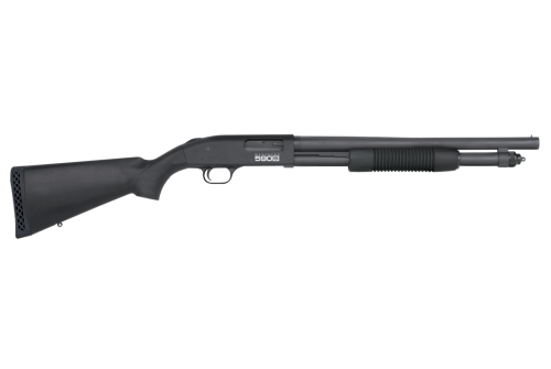 Mossberg &Amp; Sons Mossberg &Amp; Sons 590S Tactical, 12 Gauge, 18.5" Barrel, Short Shell Compatible, Black Synthetic, 9-Rd 51603