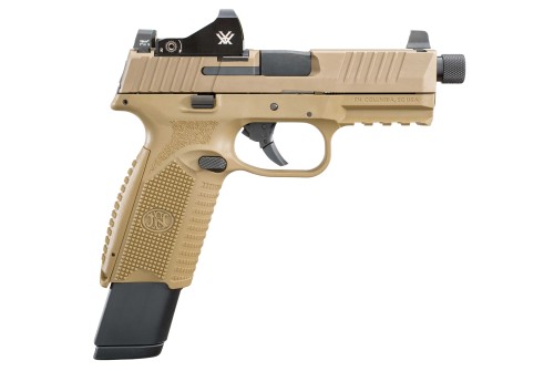 FN 509 Tactical 9mm 17+1/24+1 FDE Includes Viper Red Dot Semi Automatic Handgun