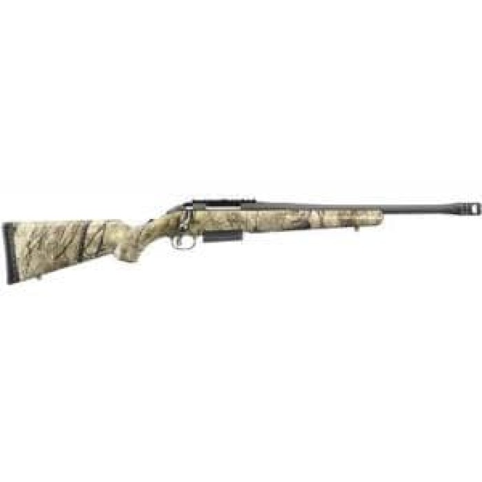 Ruger American Rifle Ranch 450 Bushmaster Go Wild Camo/BBL