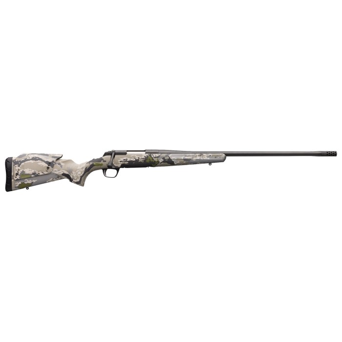 Browning X-Bolt Western Hunter Long Range OVIX Camo Bolt Action Rifle - 6.5 PRC - 24in