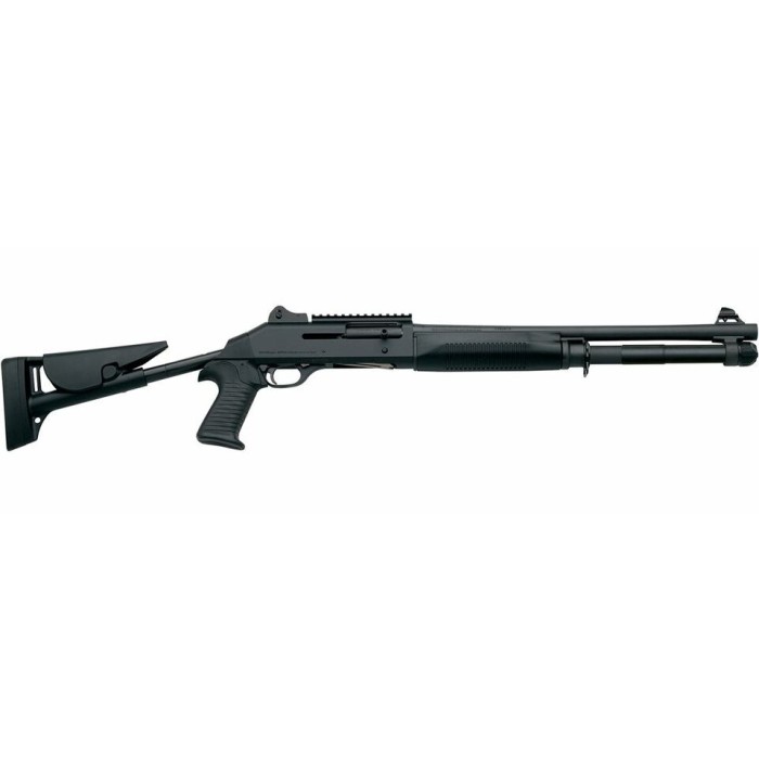 Benelli M4 Tactical Shotgun 12 Ga 7 RD 18.5" Shotgun w/ Collapsible Stock & Ghost Ring Sights