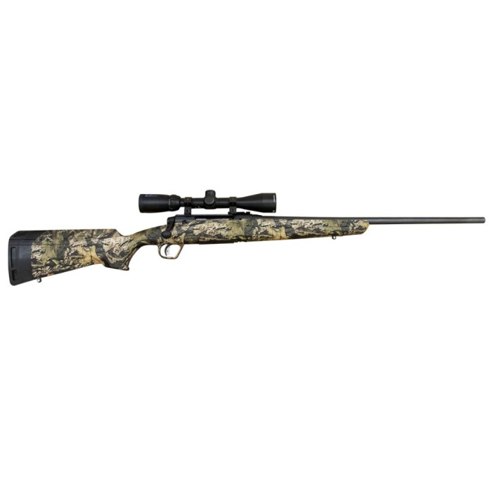 SAVAGE Axis II XP .243 Win 22in 4rd Mossy Oak Break Up Country RH Bolt-Action Rifle w/ Bushnell Banner 3-9x40 (57181)