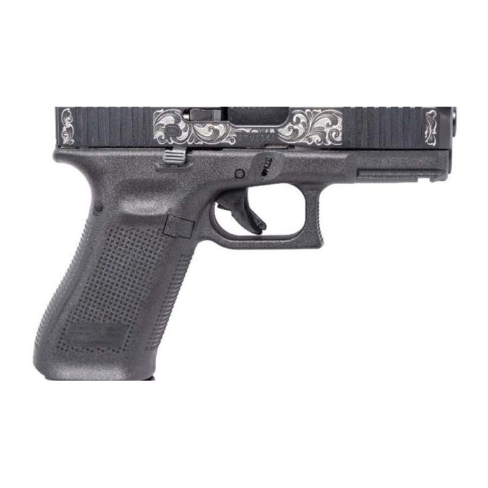 GLOCK 45 9MM PST 17RD FS ENGRAVE DAV-12424