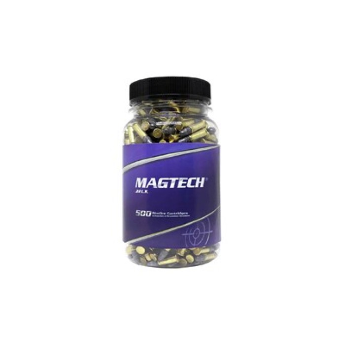 MagTech Rimfire Brass .22 LR 40 Grain 10x500-Round Bottles LRN SV