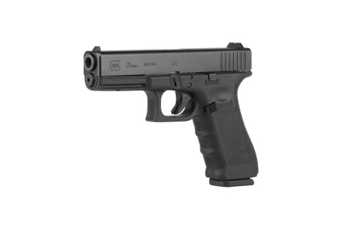 Glock 31 .357 Sig Pistol, 4.48" Barrel, Fixed Sights, Black - PR3150103