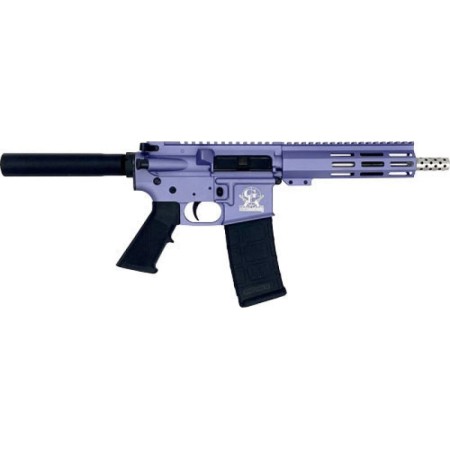 GLFA Gl-15 HGA 223 Wylde, 7.5" Barrel, ORC Wild Orchid, Stainless, 30rd