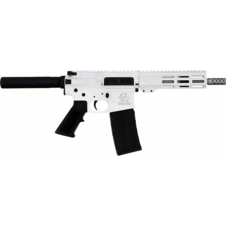 GLFA Gl-15 HGA .223 Wylde, 7.5" Barrel, White & Black, 30rd