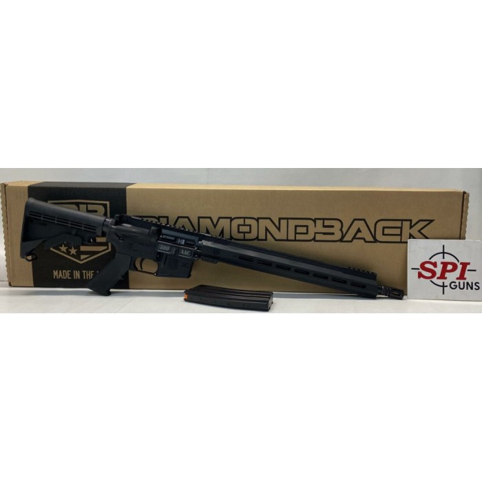 Diamondback Diamondback Db15 Carbon Series, .300 Blk, 16" Barrel, 15" M-Lok Rail, Collapsible Stock, Black, 30-Rd, Ivs Exclusive DB173AB001