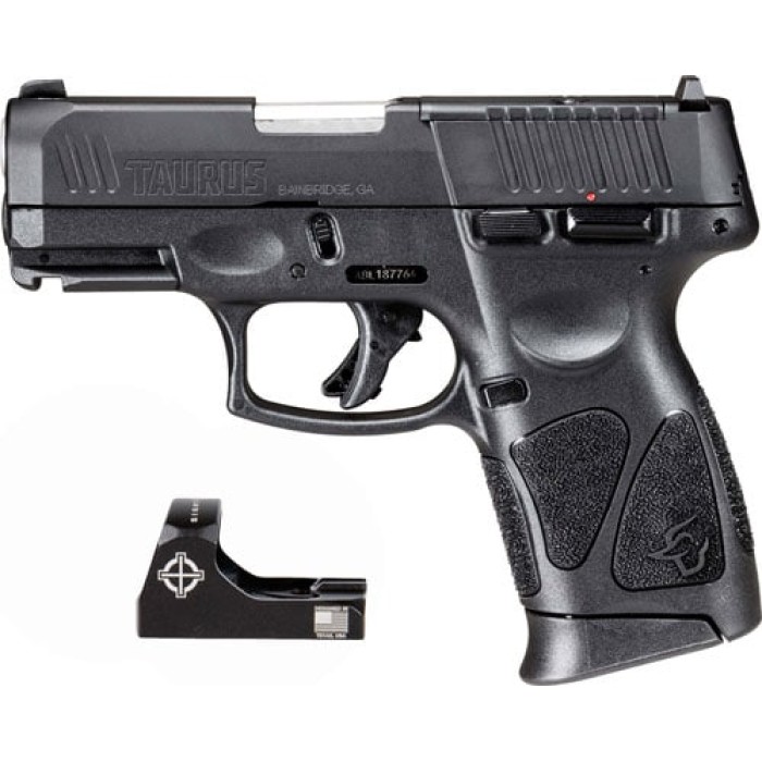 Taurus G3c T.O.R.O. Tenifer Matte Black 9mm Compact 12 Rds