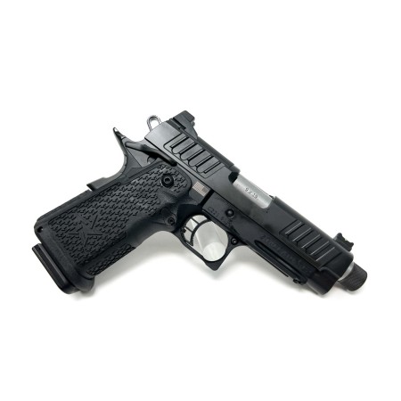 Staccato C2 Full Size Sight 9mm Luger 3.9in Anodized Diamond Like Carbon Threaded Pistol - 16+1 Rounds