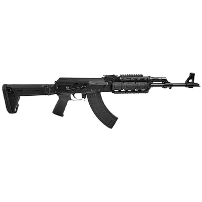 Zastava M70 ZPAP 7.62x39 AK-47 Rifle - Magpul Stock and Quadrail - 16