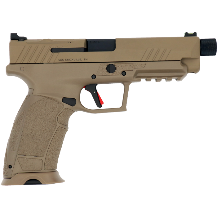 SDS Imports PX-9 Tactical Gen 3 Flat Dark Earth 9mm 5.1" Barrel 20-Rounds