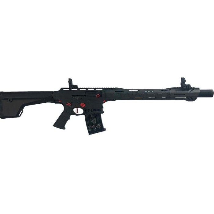 Typhoon defense F12 Puma Sport Shotgun 12ga 5rd Magazine 18.5" Barrel Black Cerakote F120104SCA