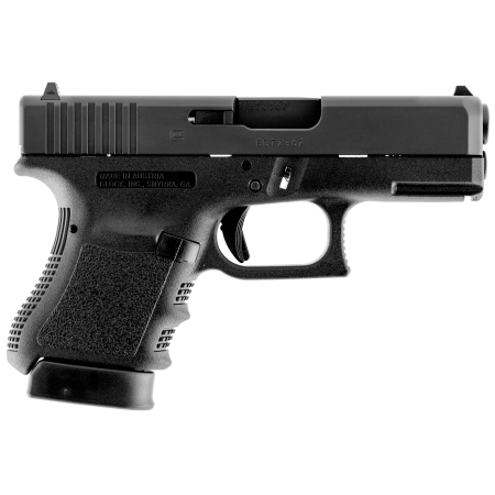 Glock 36 Subcompact Refurbished 45 Auto (ACP) 3.78in Blackened Steel Pistol - 6+1 Rounds - Used