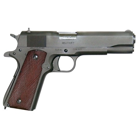 Global Trade Defense Military 1911 .45 ACP 5" Barrel 9-Rounds Wood Grip