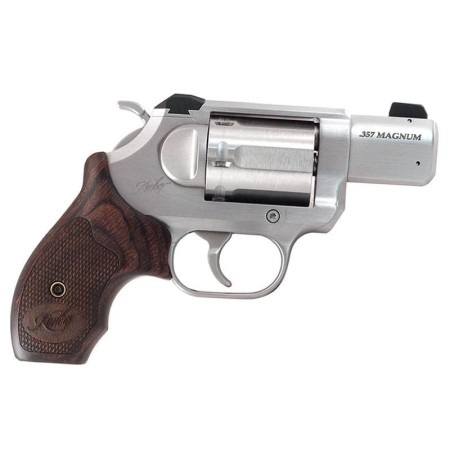 Kimber K6S Double/Single Action 357 Magnum 2in Stainless/Walnut Revolver - 6 Rounds