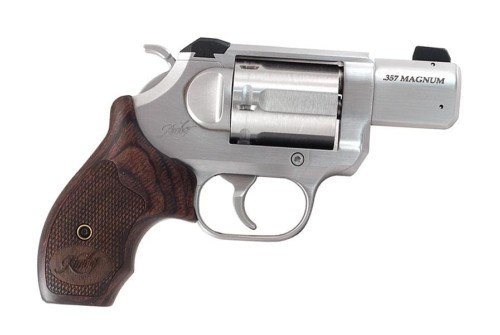 Kimber K6S Double/Single Action 357 Magnum 2in Stainless/Walnut Revolver - 6 Rounds